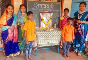 सिरसंगी येथील केंद्र शाळेत शिवजयंती उत्साहात