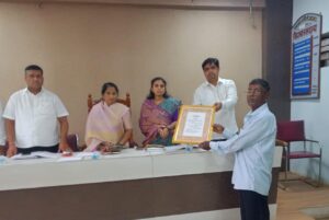 हंदेवाडीच्या दिनकर कांबळे यांचा आजरा पं. समिती मध्ये&hellip;