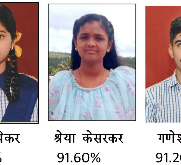 सिरसंगी हायस्कूलचा निकाल 100टक्के