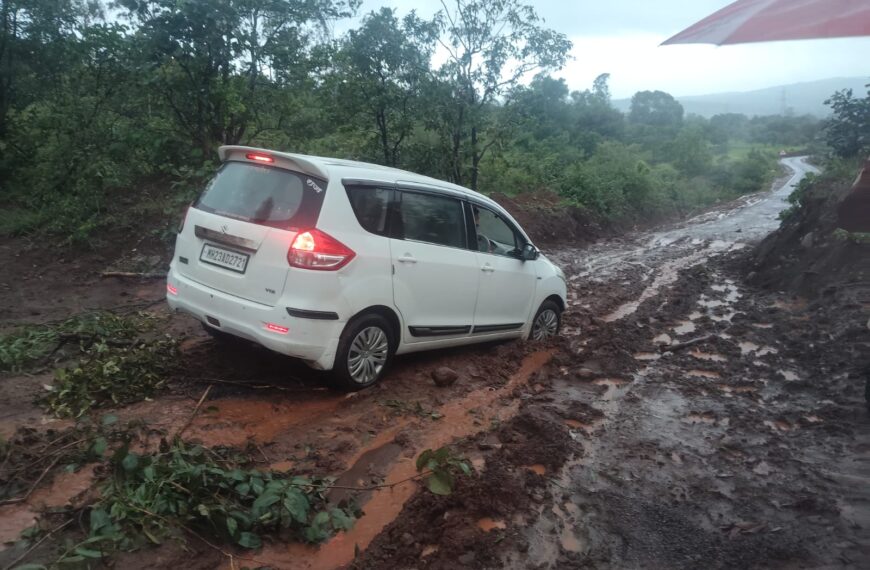 सिरसंगी मलिग्रे रस्त्याला वन विभागाचाअडसर